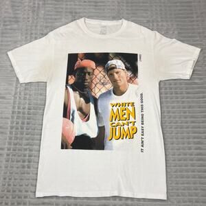 White Men Cant Jump Retro Woody Harrelson Wesley Snipes Adult T-Shirt Small